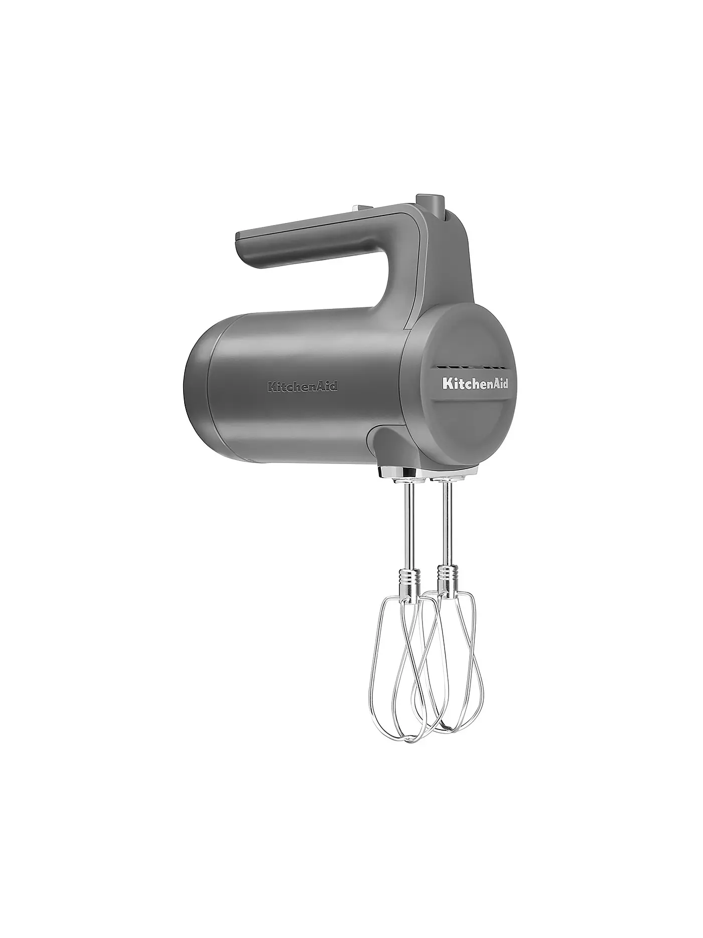 KITCHENAID | Kabelloser Handmixer 5KHMB732EER Empire Rot | grau